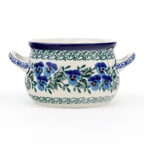 Bulionówka 016 0,35l <br> 2273X Kobaltowe bratki